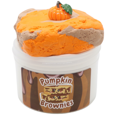 Pumpkin Brownies Slime