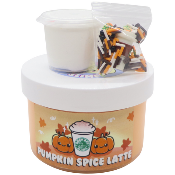 Pumpkin Spice Latte Slime