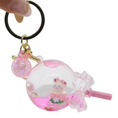 Bunny Lollipop Keychain