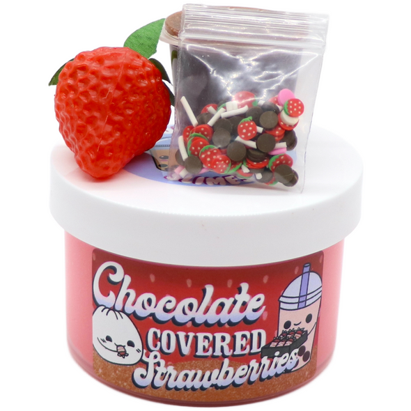 Chocolate Covered Strawberries Slime