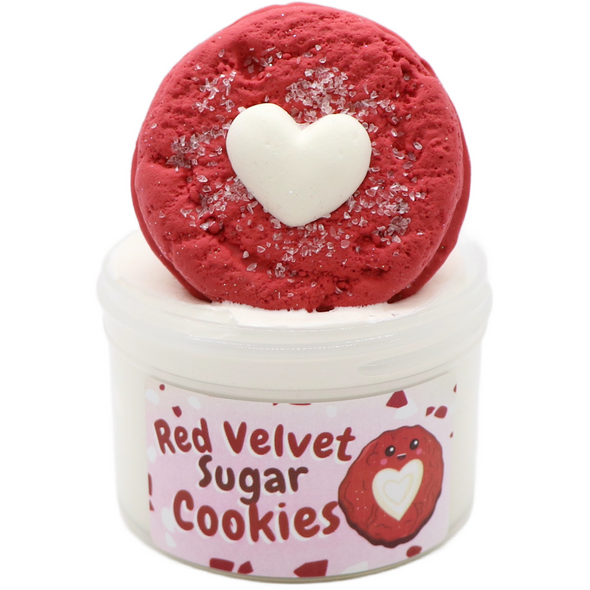 Red Velvet Sugar Cookie Slime