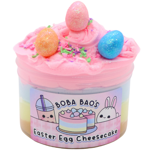 Boba Bao's Easter Egg Cheesecake Slime