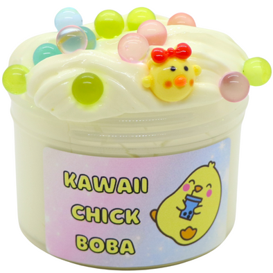 Kawaii Chick Boba Slime