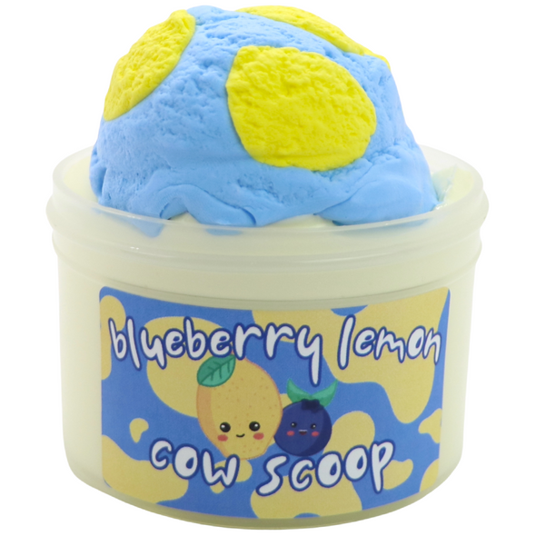 Blueberry Lemon Cow Scoop