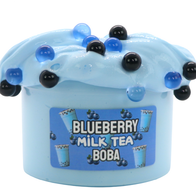 Blueberry Milk Tea Boba