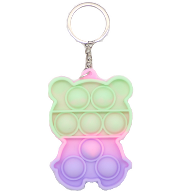 Bear Bubble Pop Keychain